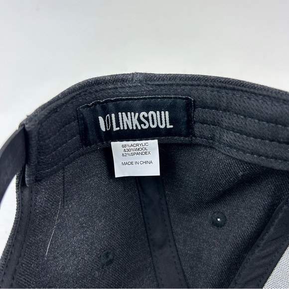Linksoul Make Par Not War Hat Adjustable SnapBack Gray Wool Cap - Picture 6 of 6